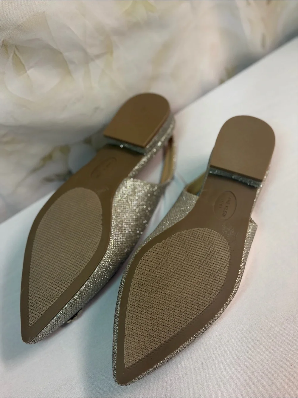 Anne Klein sparkling pointed